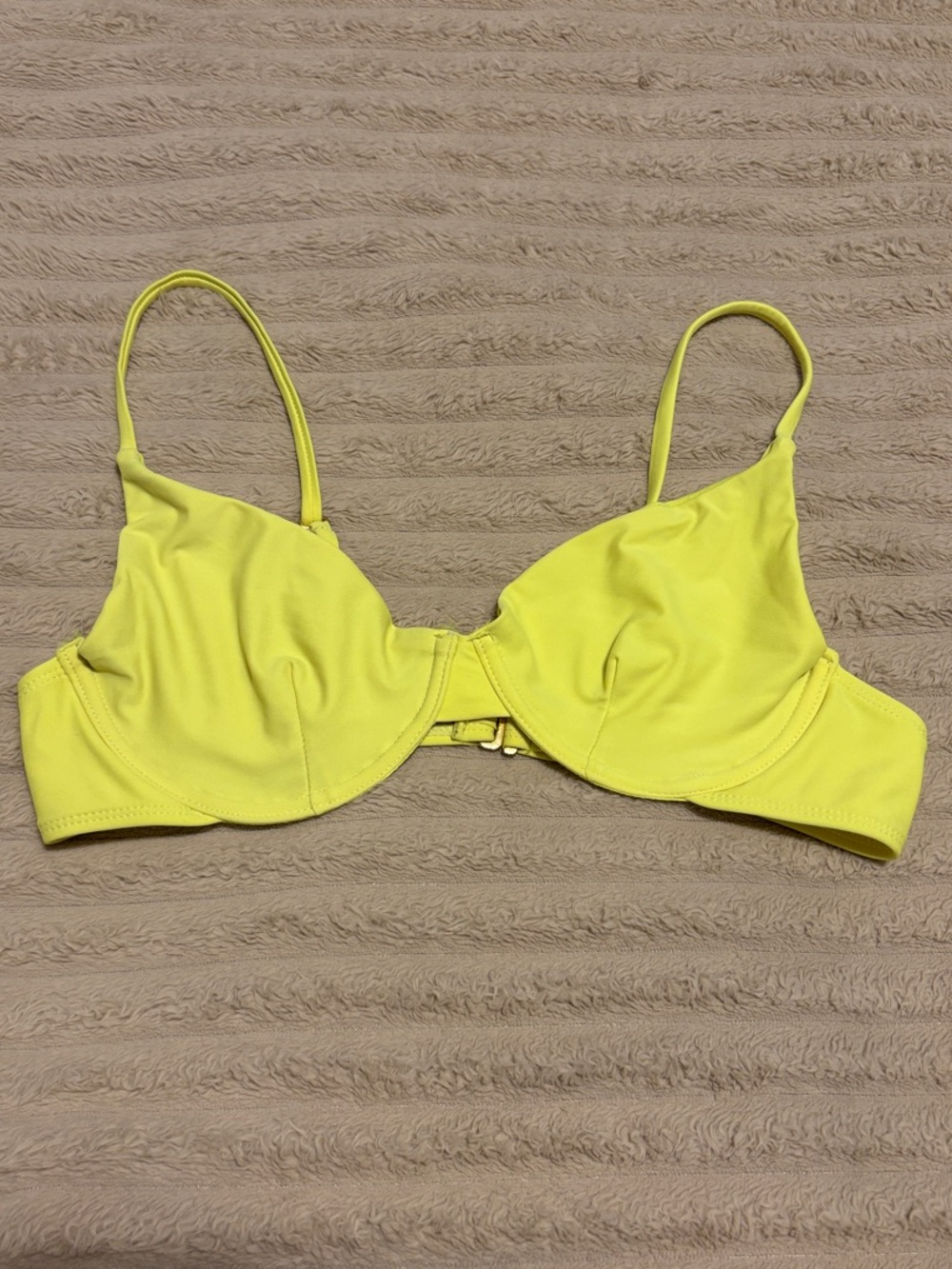 Yellow Underwire Bikini Top - Women Swim Bikini